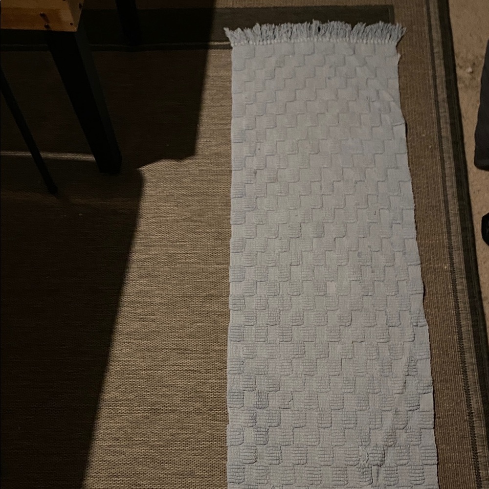 Elegant Blue Woven rug